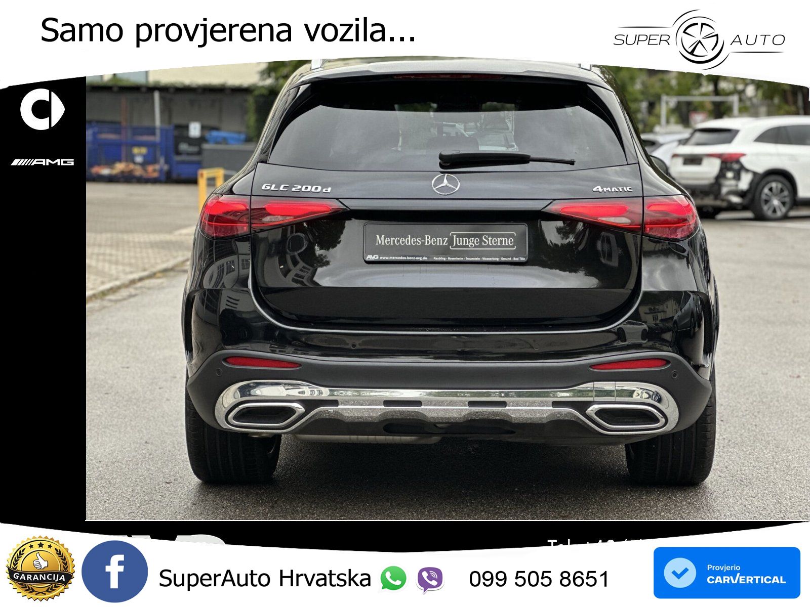 Mercedes GLC 200d (163 KS) 4MATIC 9G-TRONIC AMG LED+GR SJED+ACC