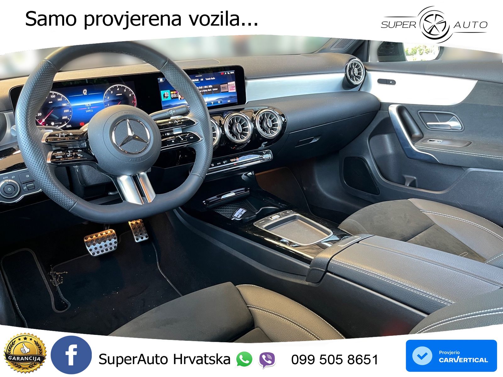 Mercedes-Benz A 200 7G-DCT AMG LED+GR SJED+ACC