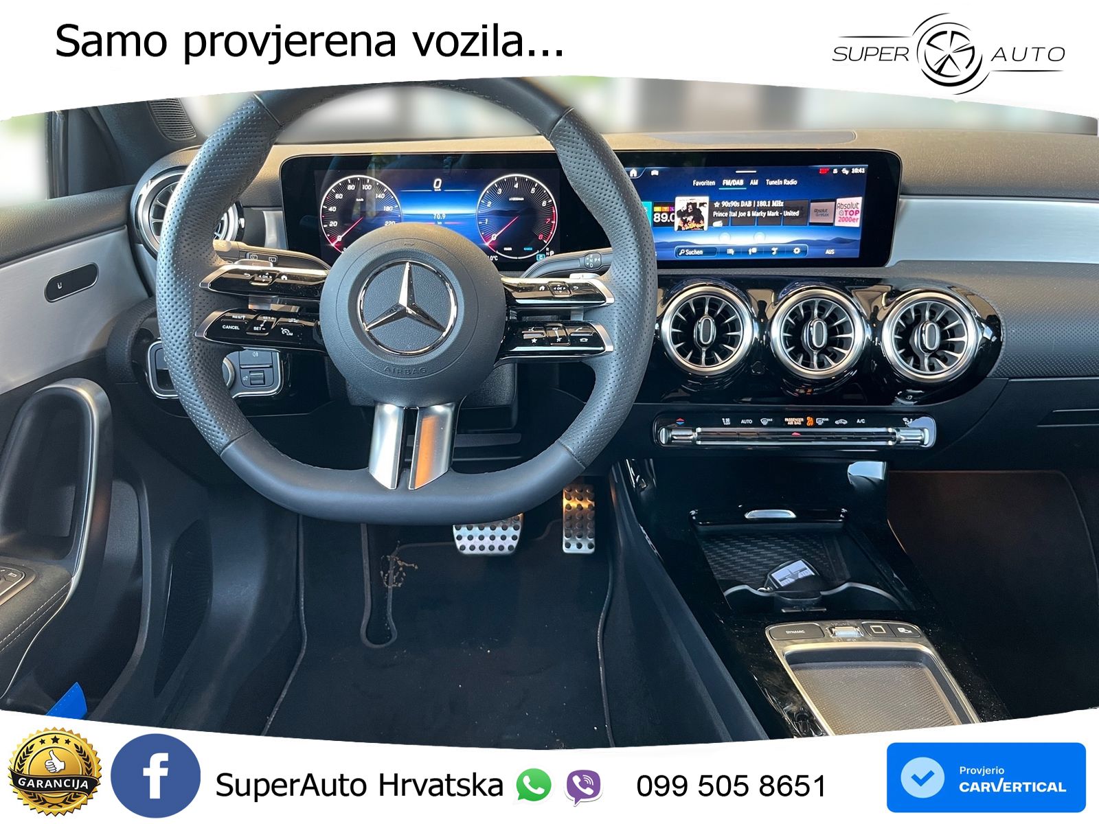 Mercedes-Benz A 200 7G-DCT AMG LED+GR SJED+ACC