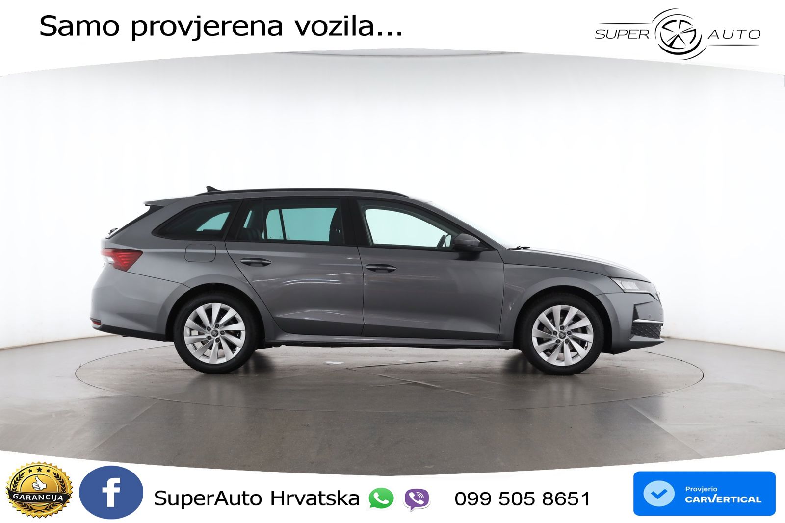 Škoda Octavia Combi 2.0 TDI (150 KS) DSG Selection LED+GR SJED+ACC