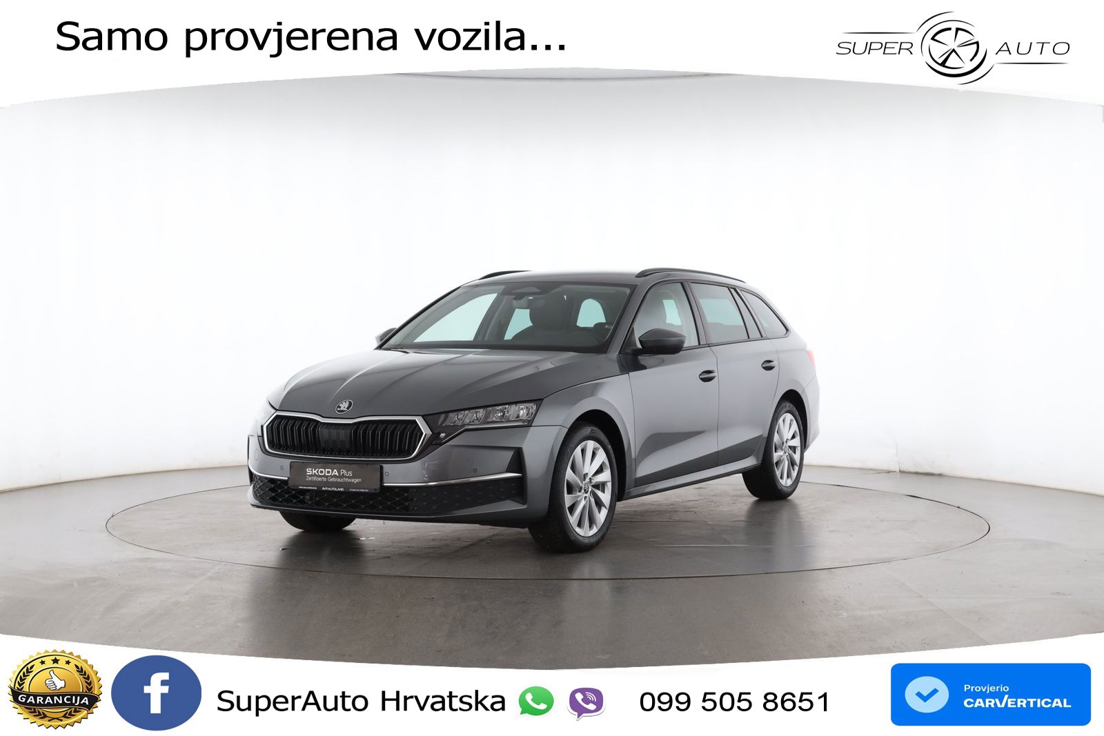 Škoda Octavia Combi 2.0 TDI (150 KS) DSG Selection LED+GR SJED+ACC