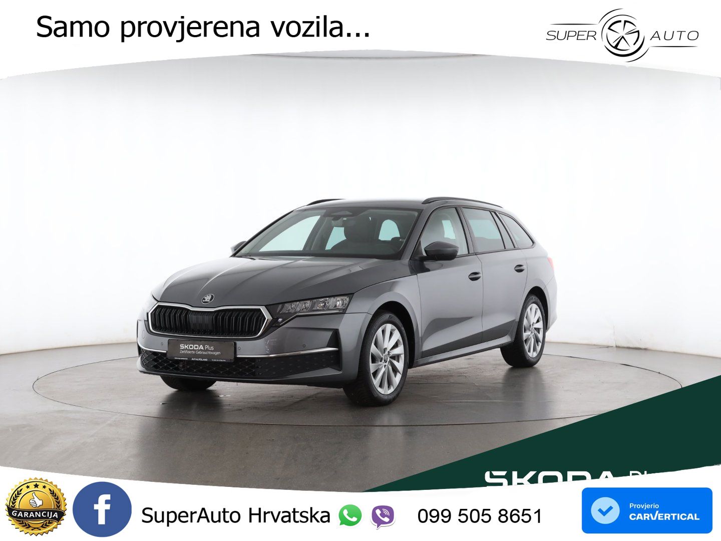 Škoda Octavia Combi 2.0 TDI (150 KS) DSG Selection LED+GR SJED+ACC