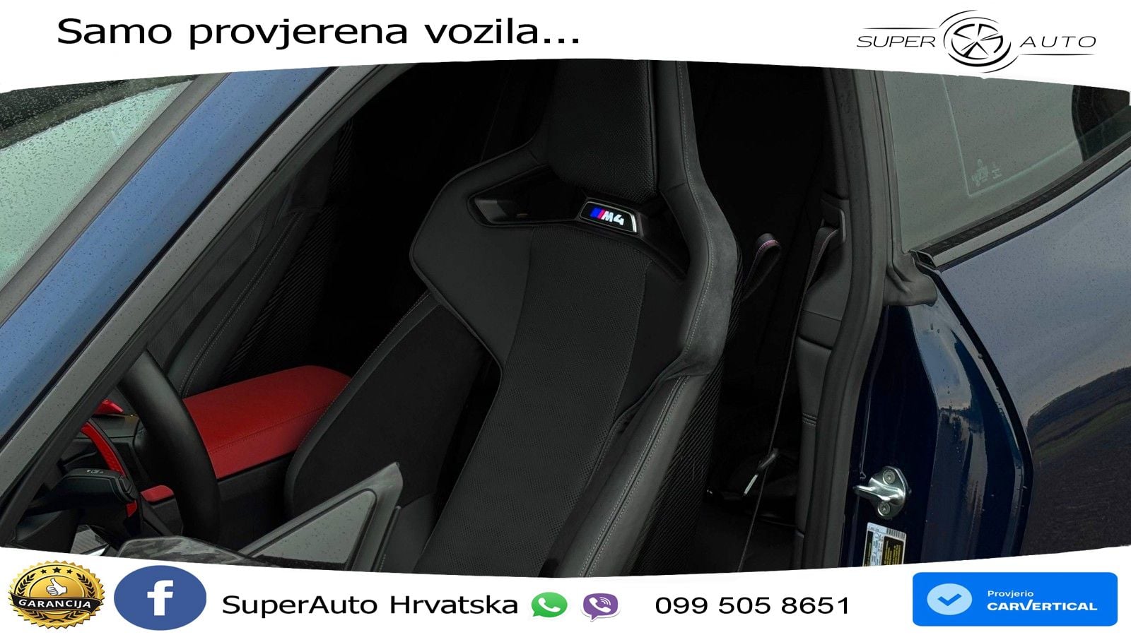 BMW M4 Competition 3.0 (510 KS) Steptronic LED+GR SJED+ACC