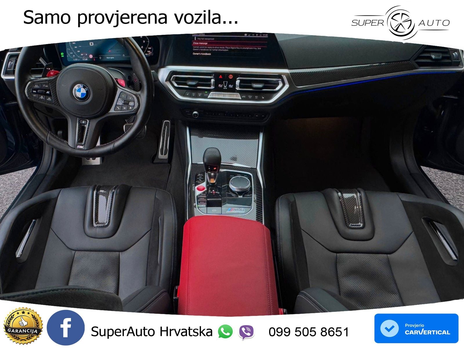 BMW M4 Competition 3.0 (510 KS) Steptronic LED+GR SJED+ACC