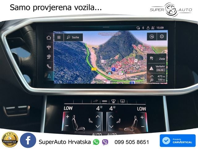 Audi A6 55 TFSIe (367 KS) quattro ultra S tronic S line MATRIX+GR SJED+KAM