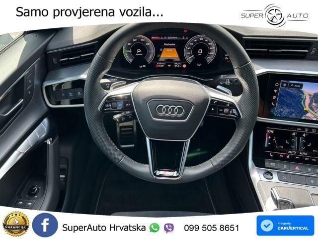 Audi A6 55 TFSIe (367 KS) quattro ultra S tronic S line MATRIX+GR SJED+KAM