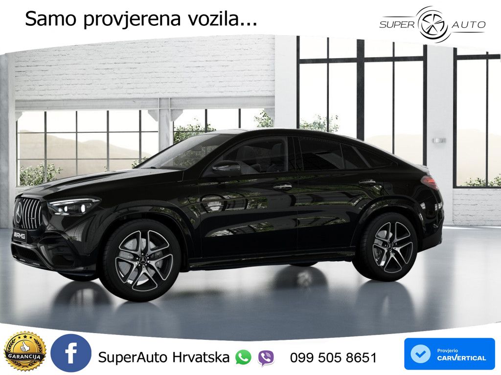 Mercedes AMG GLE Coupe 53 (435 KS) EQ Boost 4MATIC+ AMG SPEEDSHIFT TCT 9G