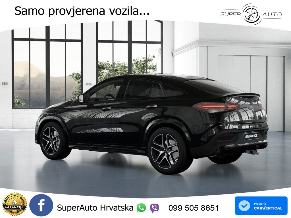 Mercedes AMG GLE Coupe 53 (435 KS) EQ Boost 4MATIC+ AMG SPEEDSHIFT TCT 9G