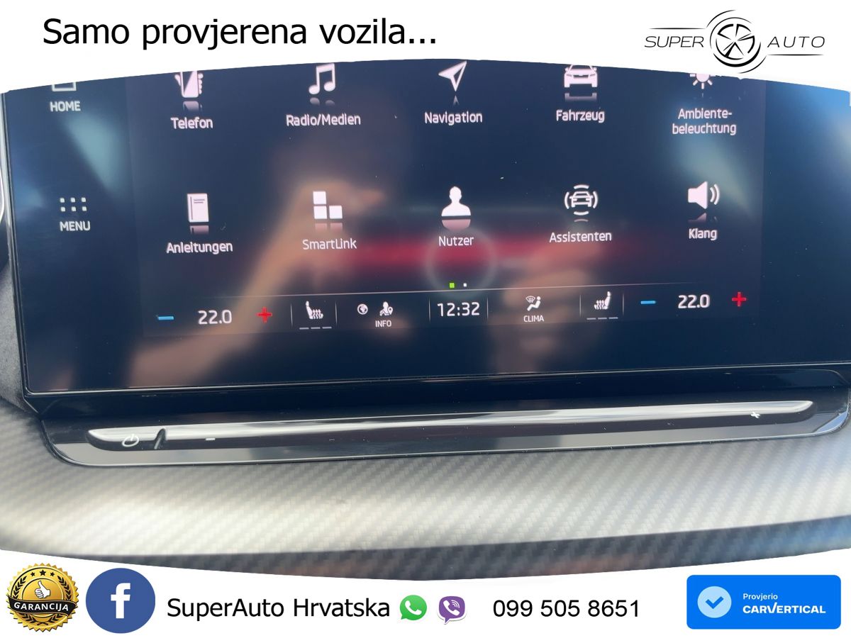 Škoda Octavia Combi RS 2.0 TSI (245 KS) DSG LED+GR SJED+ACC