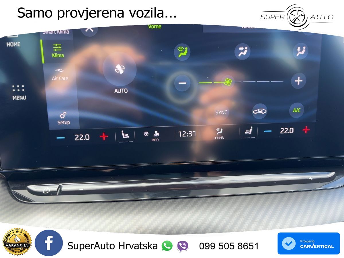 Škoda Octavia Combi RS 2.0 TSI (245 KS) DSG LED+GR SJED+ACC