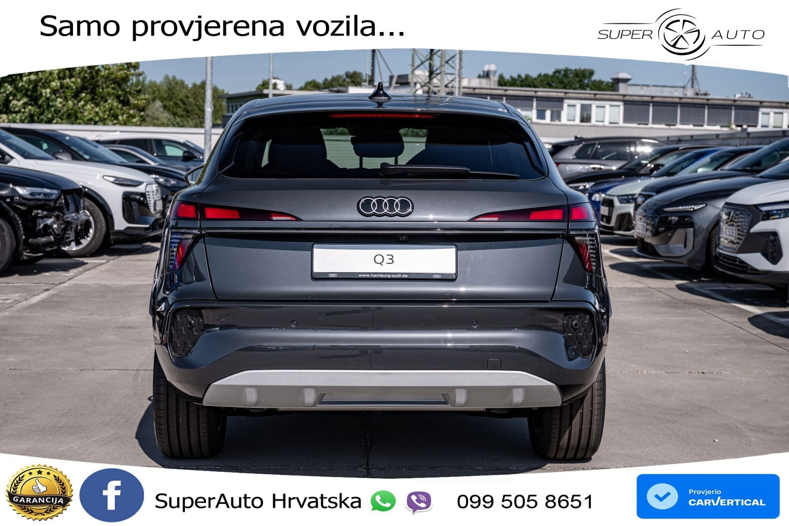 Audi Q3 Sportback 1.5 TFSIe (272 KS) S tronic LED+GR SJED+ACC