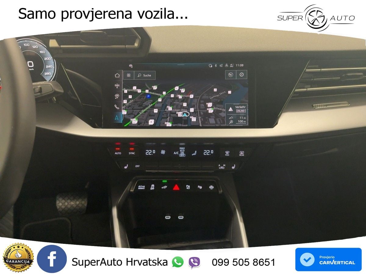 Audi A3 allstreet 40 TFSIe (204 KS) S tronic LED+GR SJED+ACC