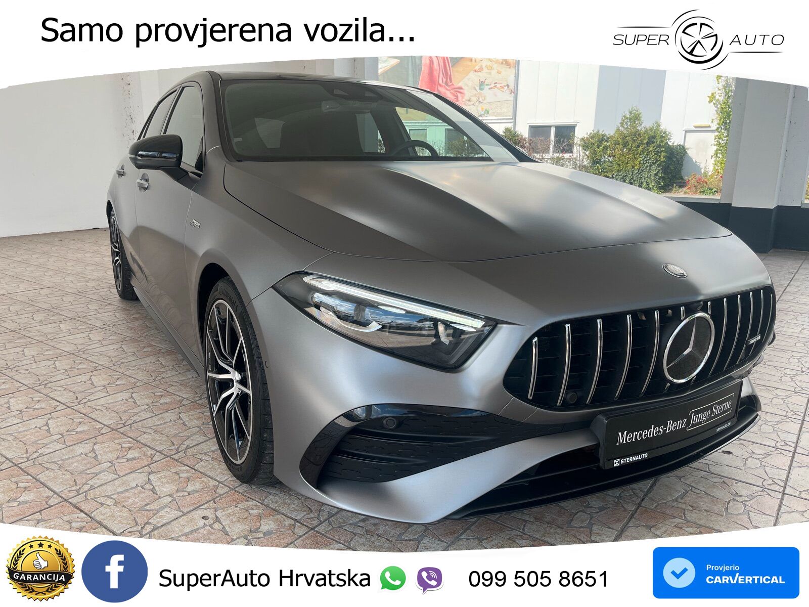 Mercedes-Benz AMG A 35 4MATIC AMG SPEEDSHIFT DCT ACC+HEAD+GR SJED+360+PANO