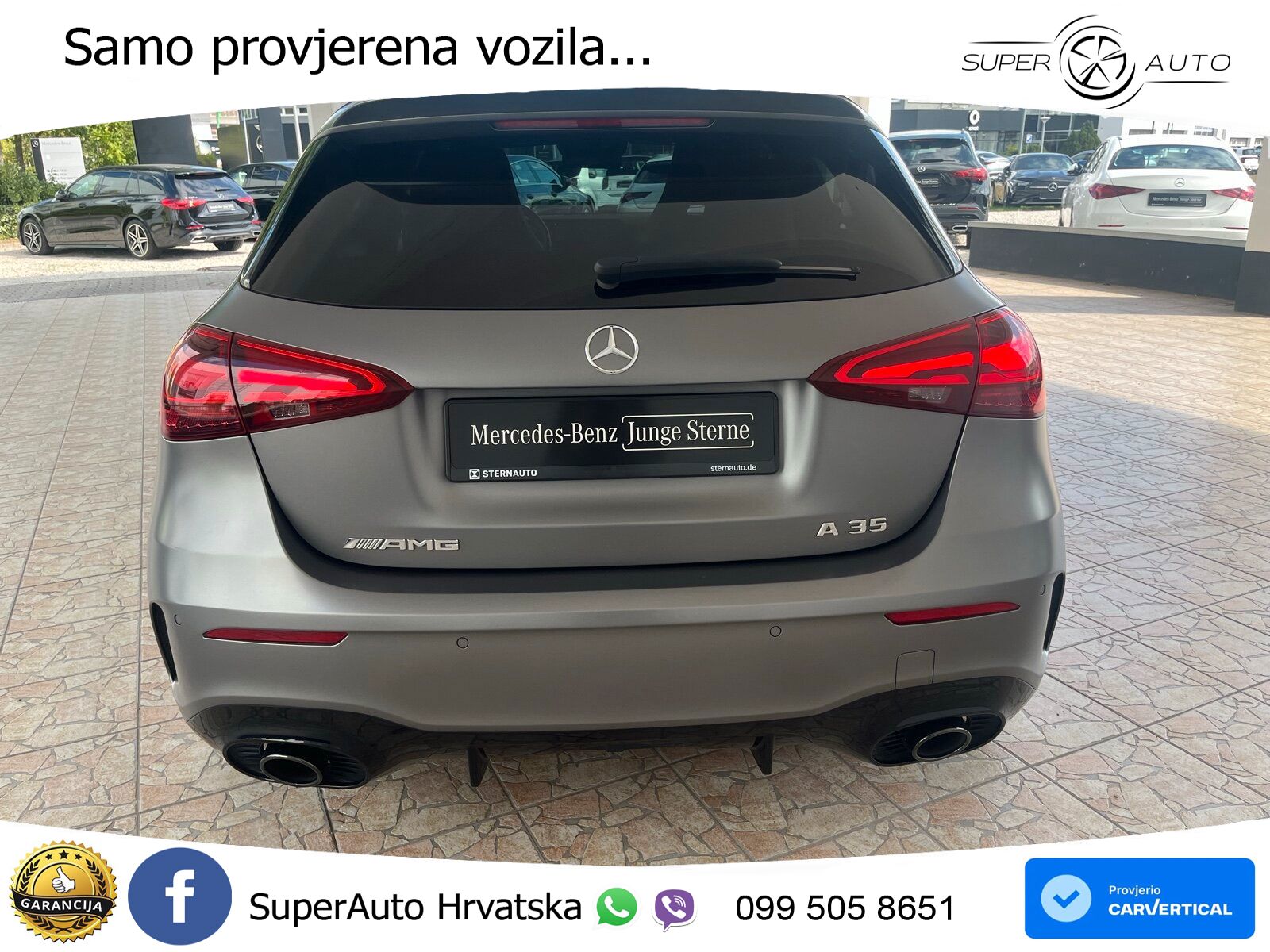 Mercedes-Benz AMG A 35 4MATIC AMG SPEEDSHIFT DCT ACC+HEAD+GR SJED+360+PANO