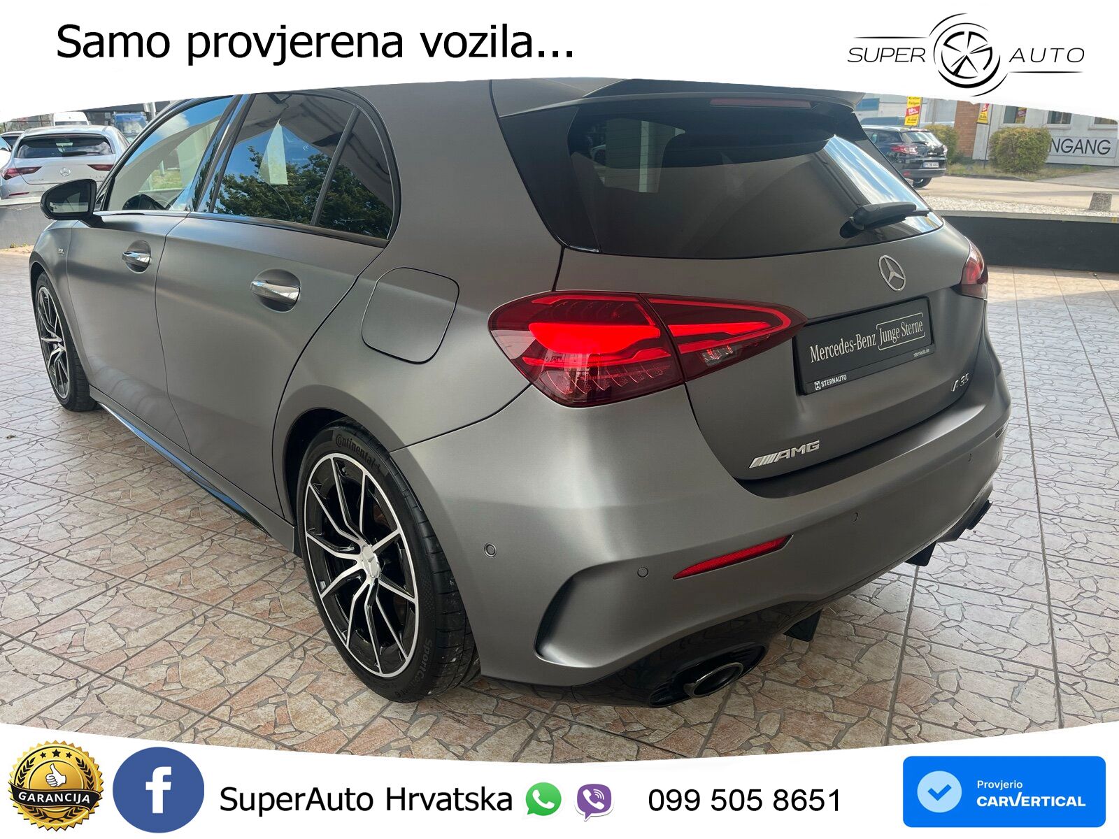 Mercedes-Benz AMG A 35 4MATIC AMG SPEEDSHIFT DCT ACC+HEAD+GR SJED+360+PANO