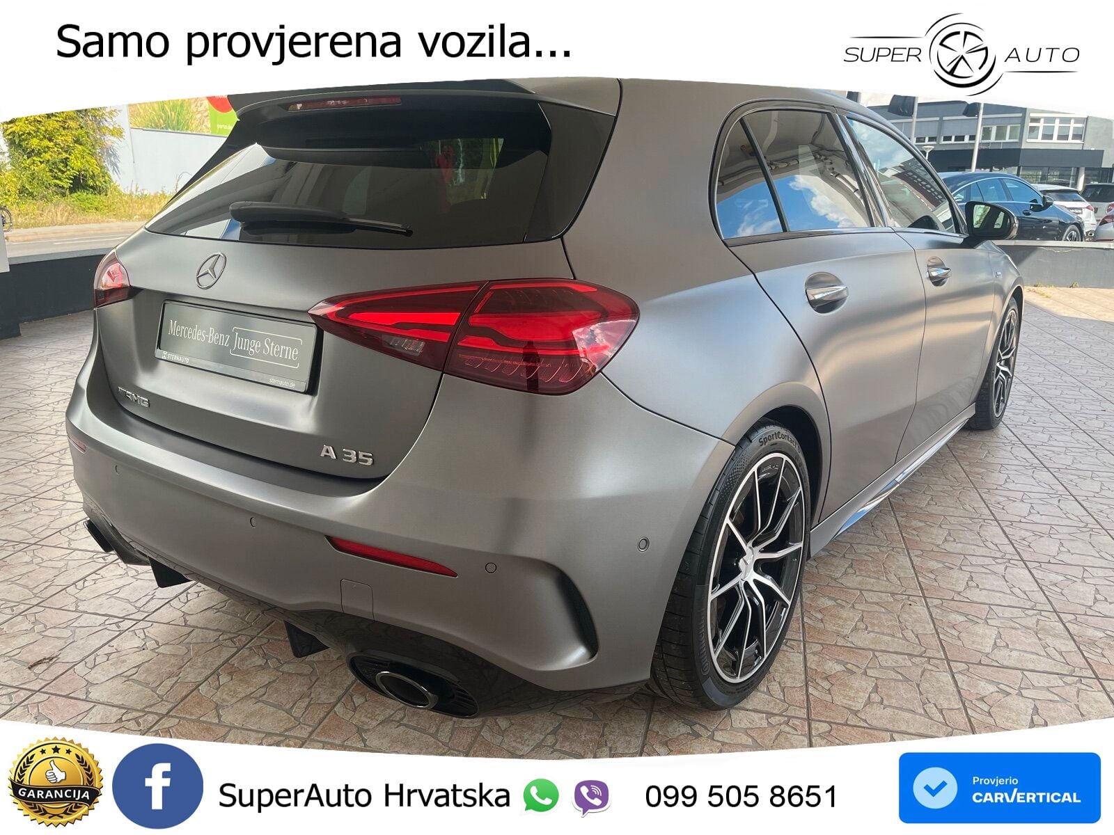 Mercedes-Benz AMG A 35 4MATIC AMG SPEEDSHIFT DCT ACC+HEAD+GR SJED+360+PANO