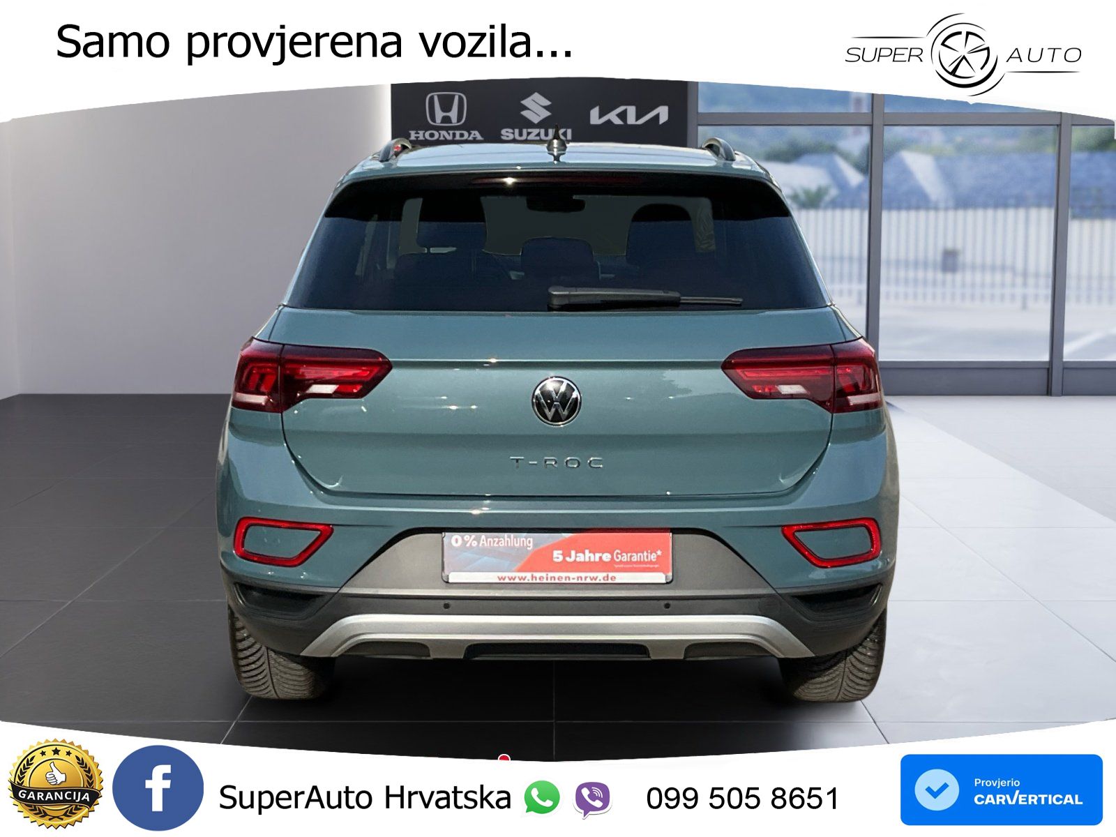 Volkswagen T-Roc 1.5 TSI (150 KS) LED+GR SJED+ACC