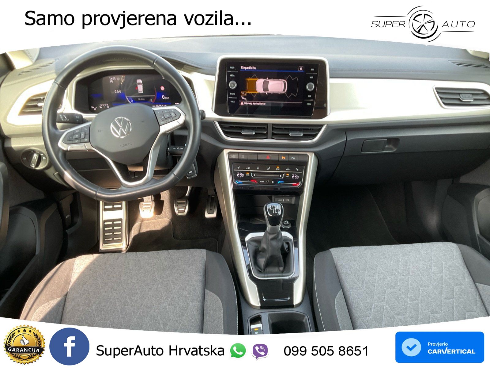 Volkswagen T-Roc 1.5 TSI (150 KS) LED+GR SJED+ACC