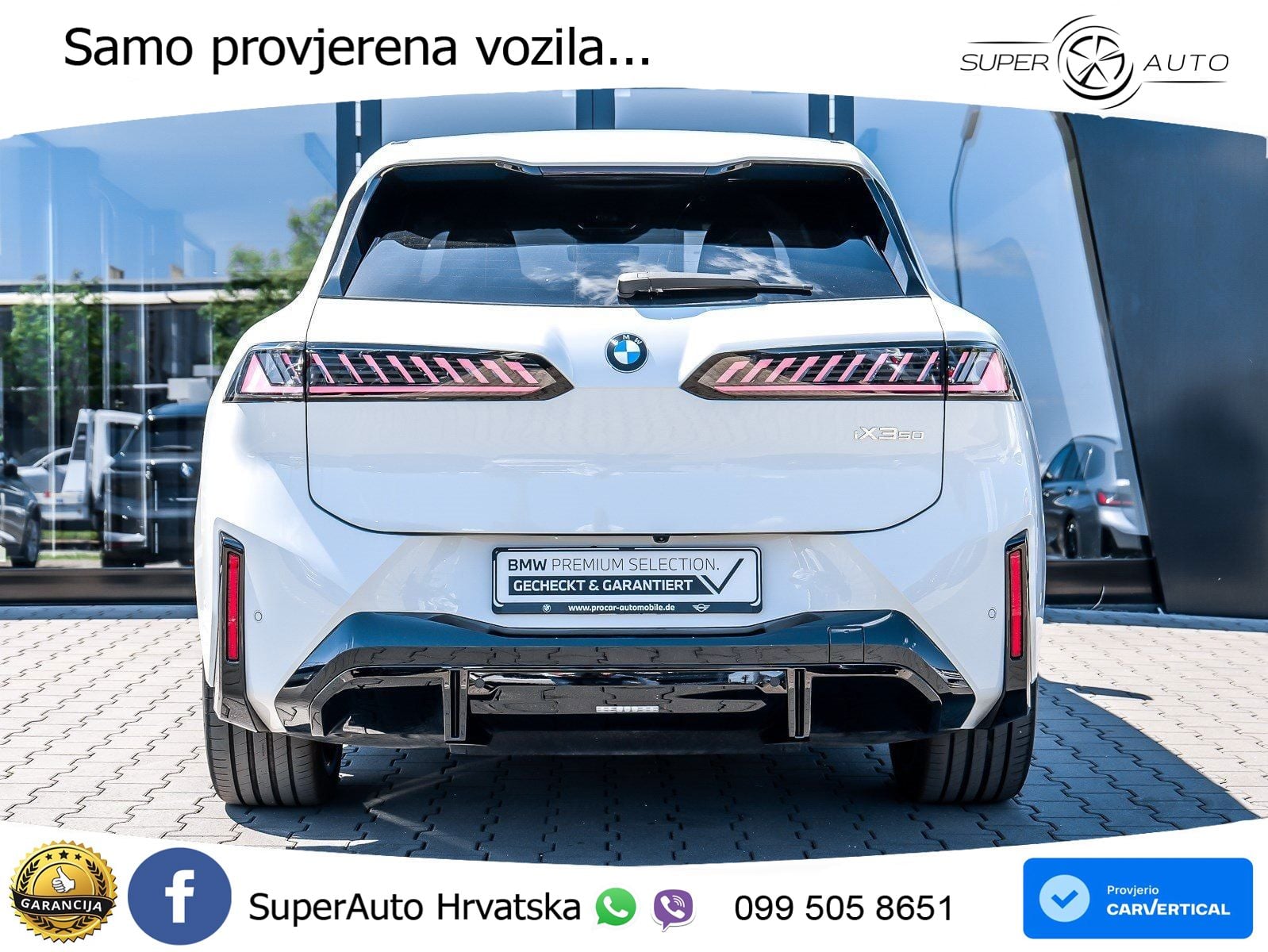 BMW iX3 50 108.7 kWh (469 KS) xDrive LED+GR SJED+ACC