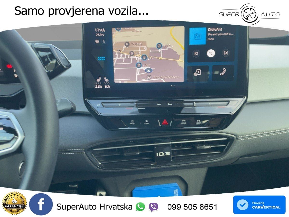 Volkswagen ID.3 Pro 62 kWh (204 KS) LED+GR SJED+ACC