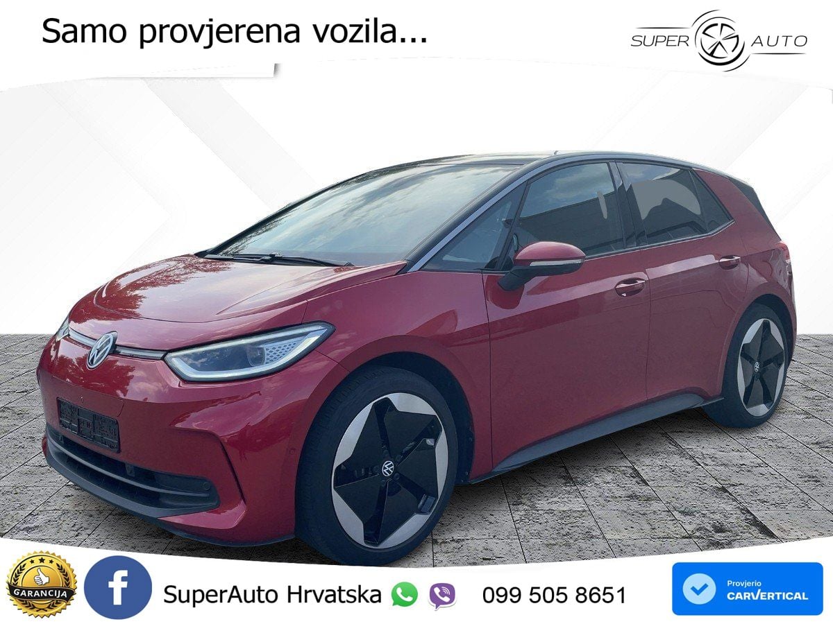 Volkswagen ID.3 Pro 62 kWh (204 KS) LED+GR SJED+ACC