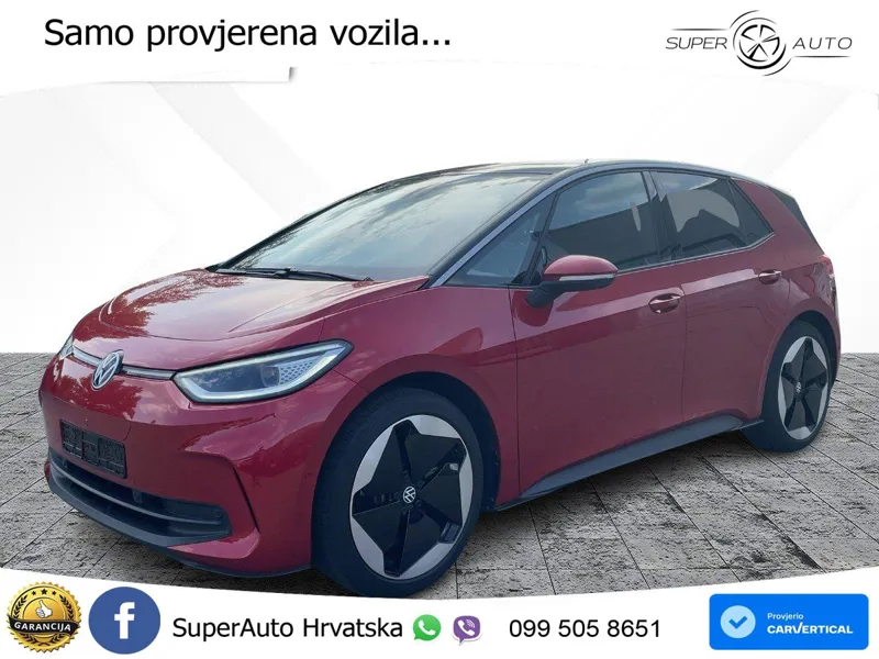 Volkswagen ID.3 Pro 62 kWh (204 KS) LED+GR SJED+ACC