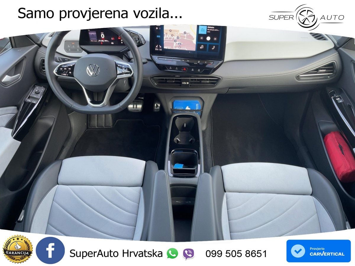 Volkswagen ID.3 Pro 62 kWh (204 KS) LED+GR SJED+ACC