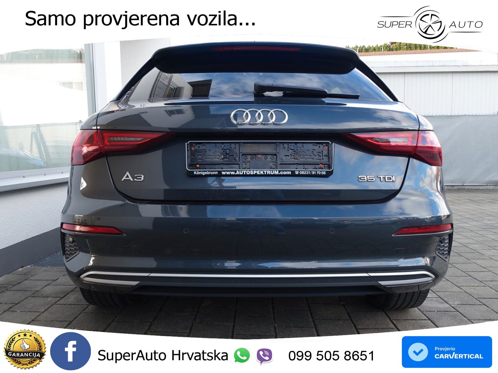 Audi A3 35 TDI (150 KS) S tronic S line LED+GR SJED+ACC