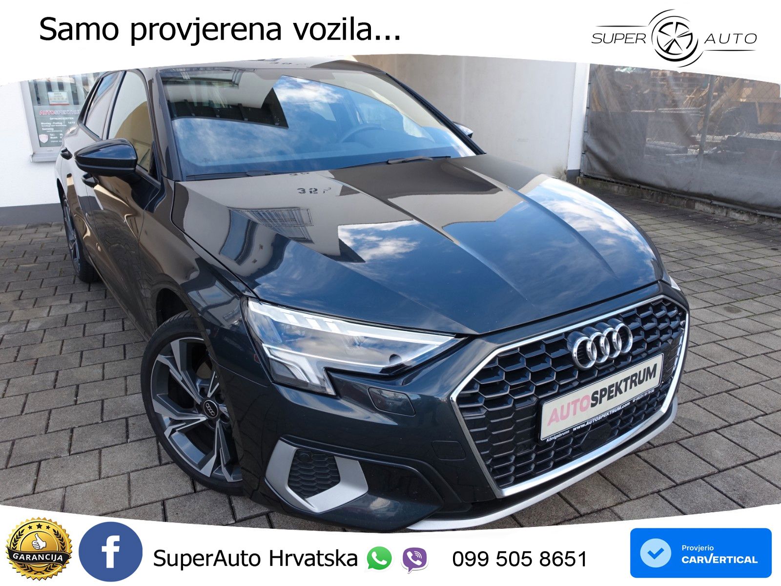 Audi A3 35 TDI (150 KS) S tronic S line LED+GR SJED+ACC