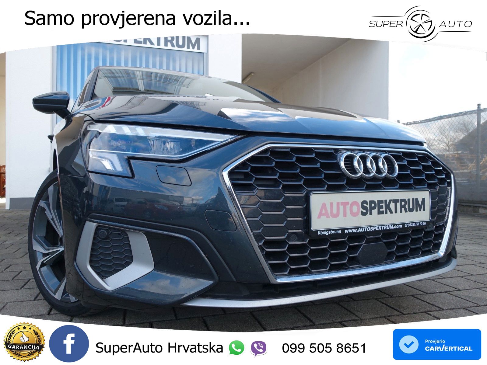 Audi A3 35 TDI (150 KS) S tronic S line LED+GR SJED+ACC