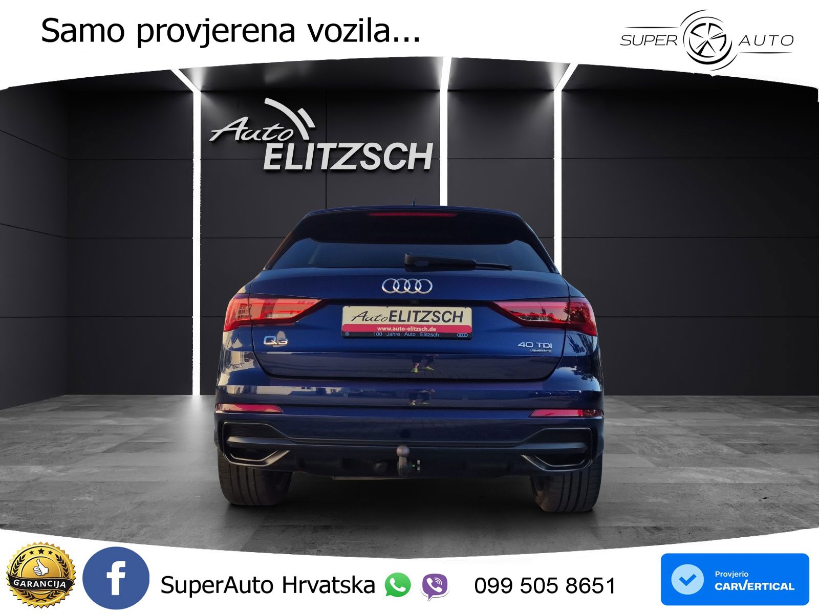Audi Q3 40 TDI (200 KS) quattro S tronic S line LED+GR SJED+ACC