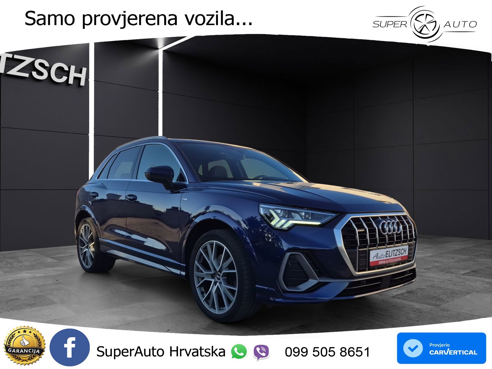 Audi Q3 40 TDI (200 KS) quattro S tronic S line LED+GR SJED+ACC