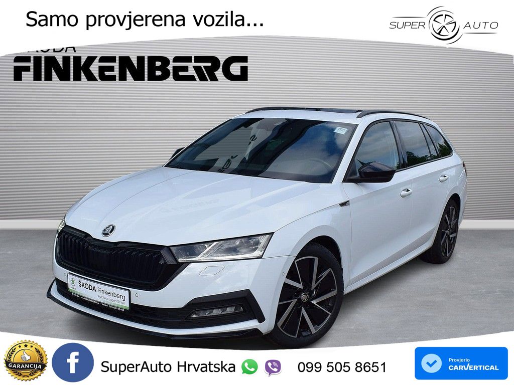Škoda Octavia Combi 2.0 TDI (150 KS) DSG SportLine