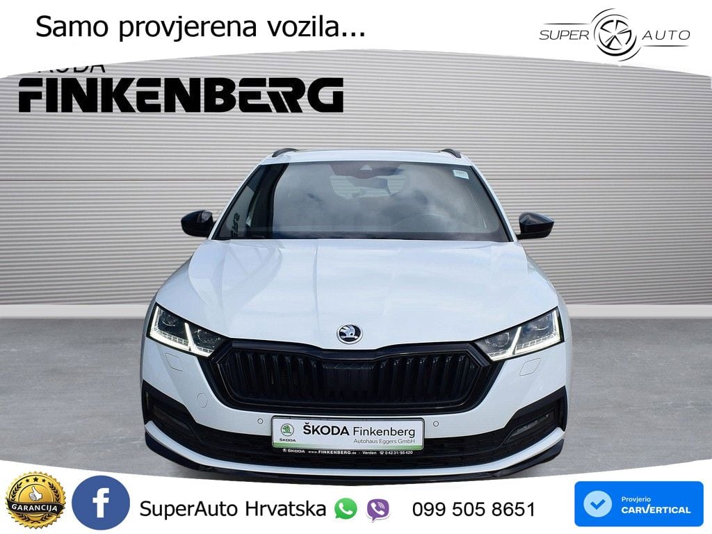Škoda Octavia Combi 2.0 TDI (150 KS) DSG SportLine
