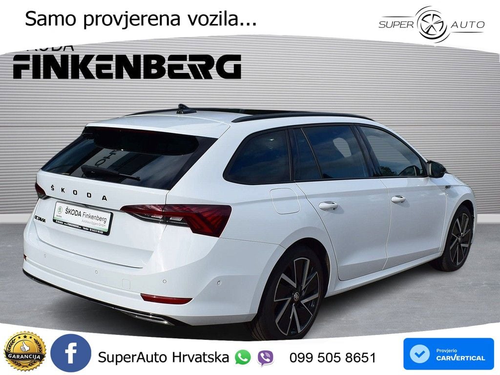 Škoda Octavia Combi 2.0 TDI (150 KS) DSG SportLine