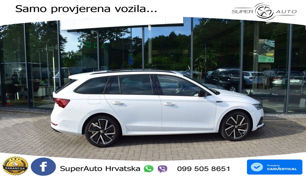 Škoda Octavia Combi 2.0 TDI (150 KS) DSG SportLine