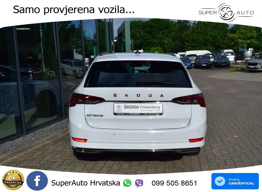 Škoda Octavia Combi 2.0 TDI (150 KS) DSG SportLine