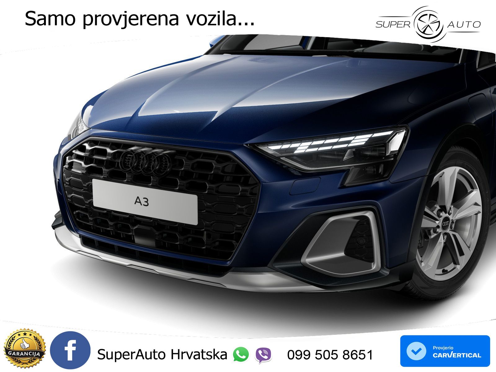 Audi A3 allstreet 40 TFSIe (204 KS) S tronic LED+GR SJED+ACC