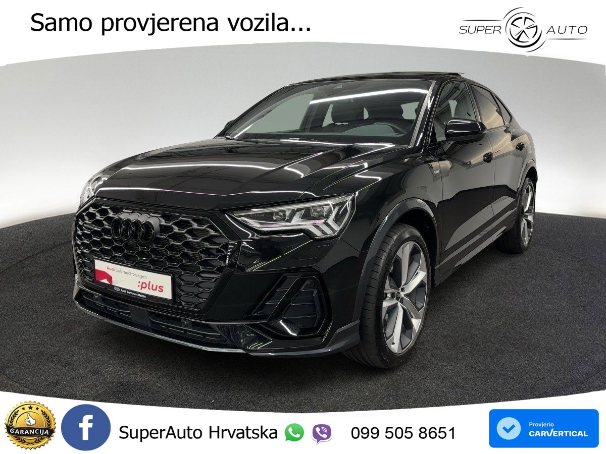 Audi Q3 Sportback 45 TFSI (245 KS) quattro S tronic S line LED+GR SJED+ACC