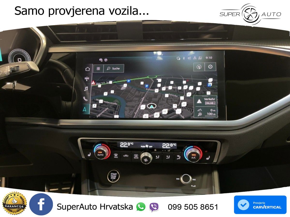 Audi Q3 Sportback 45 TFSI (245 KS) quattro S tronic S line LED+GR SJED+ACC