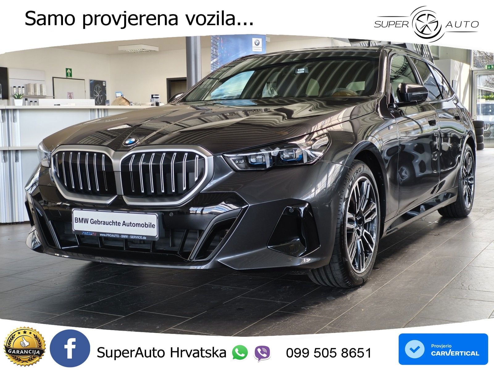 BMW 520i Touring (208 KS) Steptronic M Sport LED+GR SJED+ACC