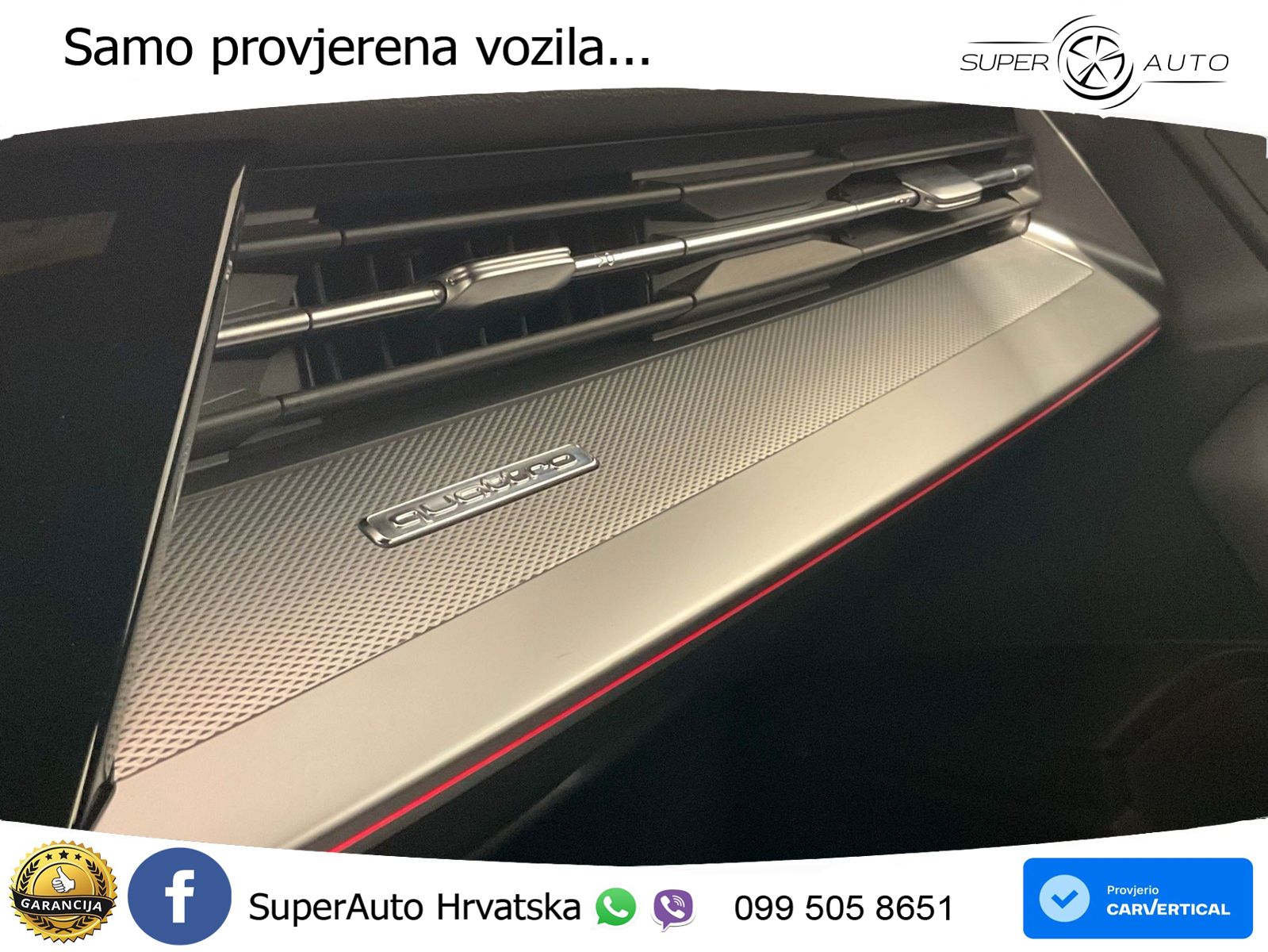Audi A3 40 TDI (200 KS) quattro S tronic S line LED+GR SJED+ACC