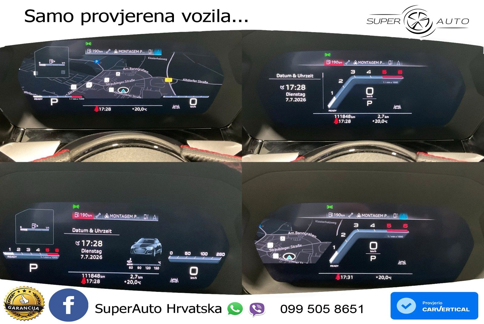 Audi A3 40 TDI (200 KS) quattro S tronic S line LED+GR SJED+ACC