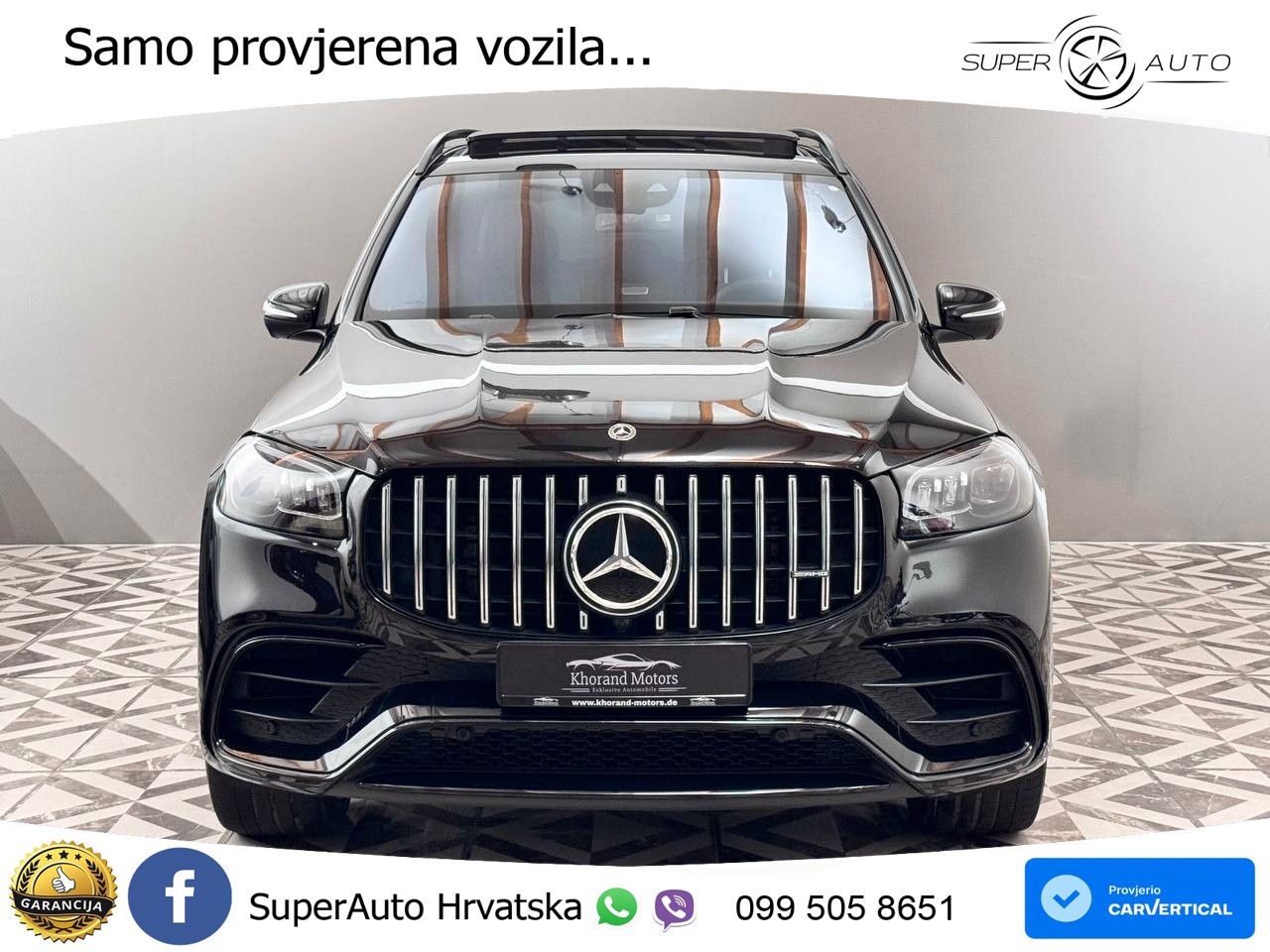 Mercedes-Benz GLS AMG GLS 63 V8 EQ Boost 4MATIC+ TCT ACC+HEAD+4xGR SJED+360+PANO