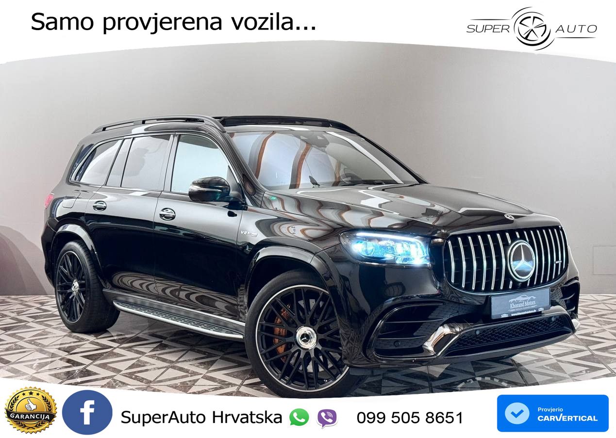 Mercedes-Benz GLS AMG GLS 63 V8 EQ Boost 4MATIC+ TCT ACC+HEAD+4xGR SJED+360+PANO