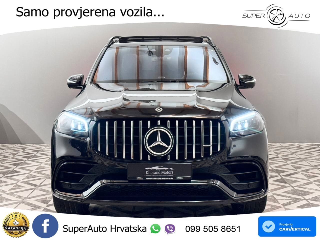 Mercedes-Benz GLS AMG GLS 63 V8 EQ Boost 4MATIC+ TCT ACC+HEAD+4xGR SJED+360+PANO