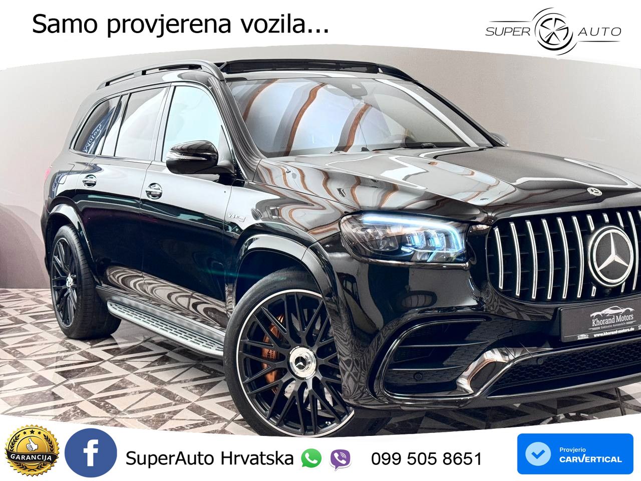 Mercedes-Benz GLS AMG GLS 63 V8 EQ Boost 4MATIC+ TCT ACC+HEAD+4xGR SJED+360+PANO
