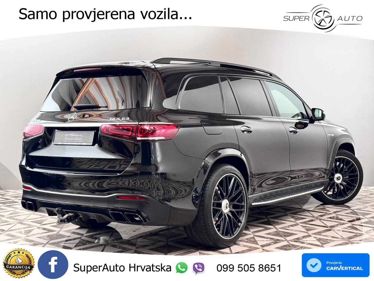 Mercedes-Benz GLS AMG GLS 63 V8 EQ Boost 4MATIC+ TCT ACC+HEAD+4xGR SJED+360+PANO