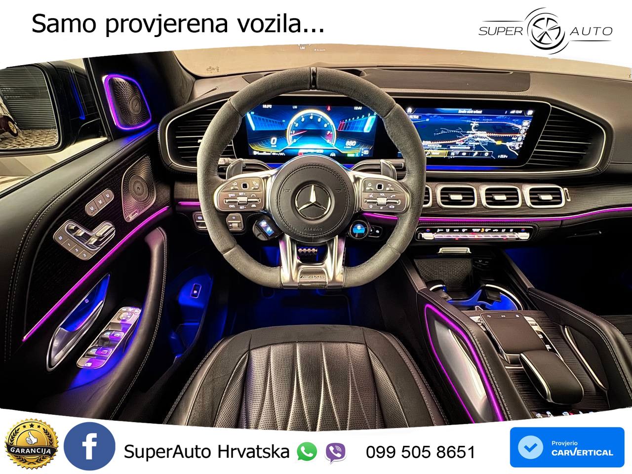 Mercedes-Benz GLS AMG GLS 63 V8 EQ Boost 4MATIC+ TCT ACC+HEAD+4xGR SJED+360+PANO