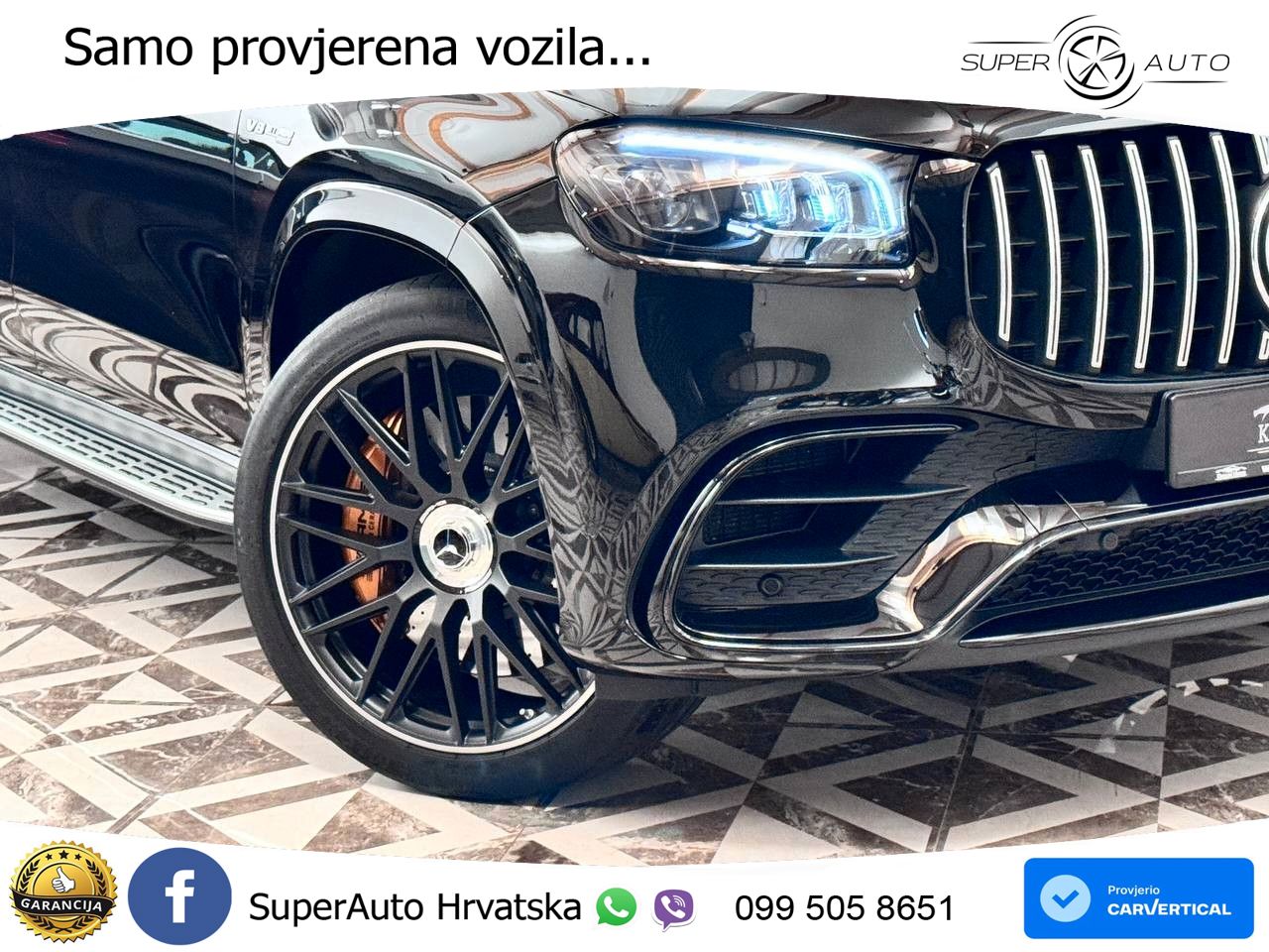 Mercedes-Benz GLS AMG GLS 63 V8 EQ Boost 4MATIC+ TCT ACC+HEAD+4xGR SJED+360+PANO